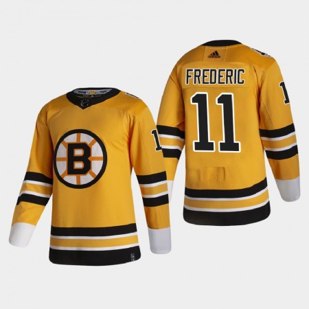Camisola Boston Bruins Trent Frederic 11 2020-21 Reverse Retro Authentic - Homem